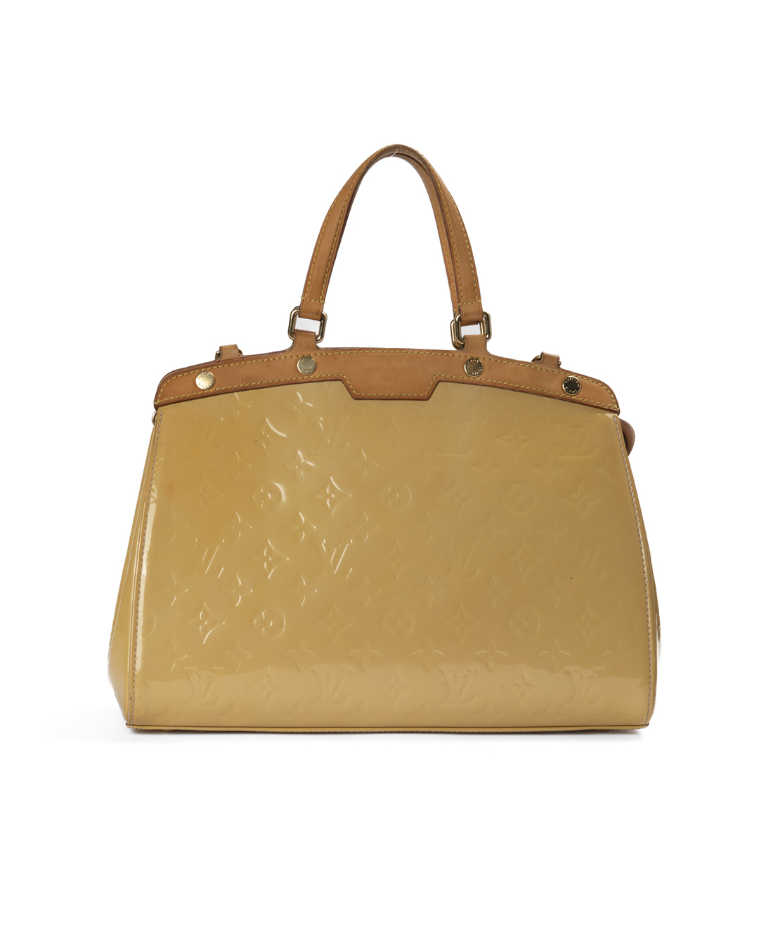 Louis Vuitton Brea MM Vernice Gialla