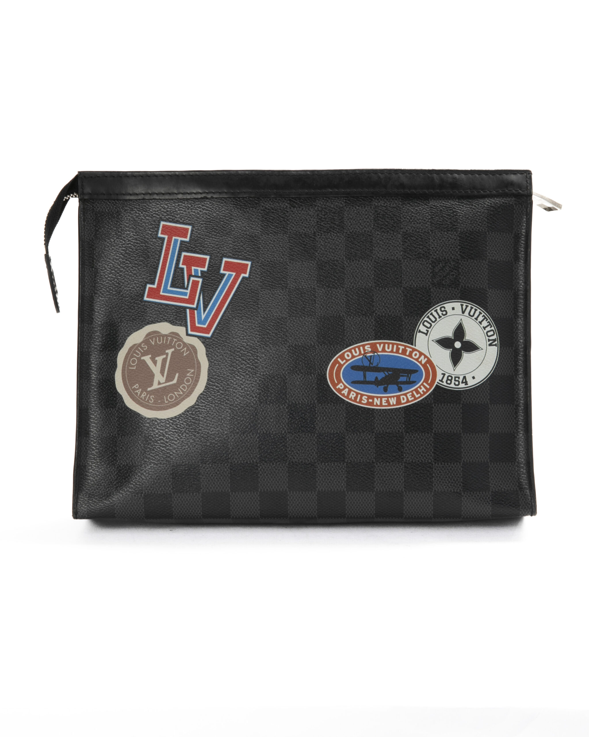 Louis Vuitton Pochette Voyage MM Leauge Damier Graphite