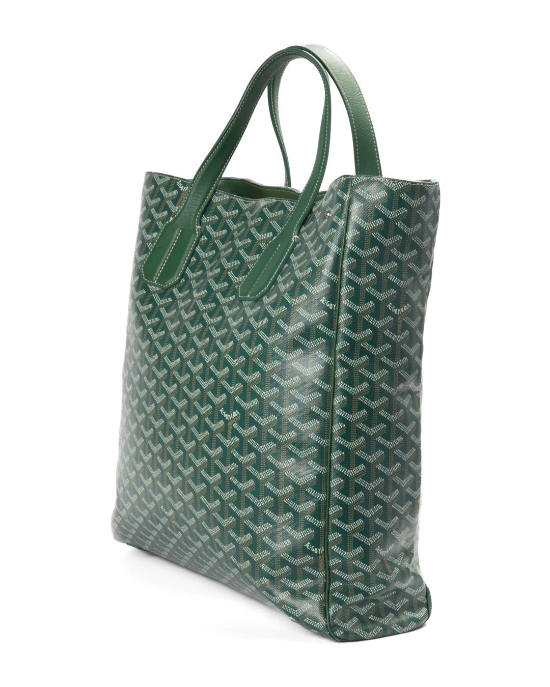 Alternative view of Goyard Tote Voltaire Goyardine Verde