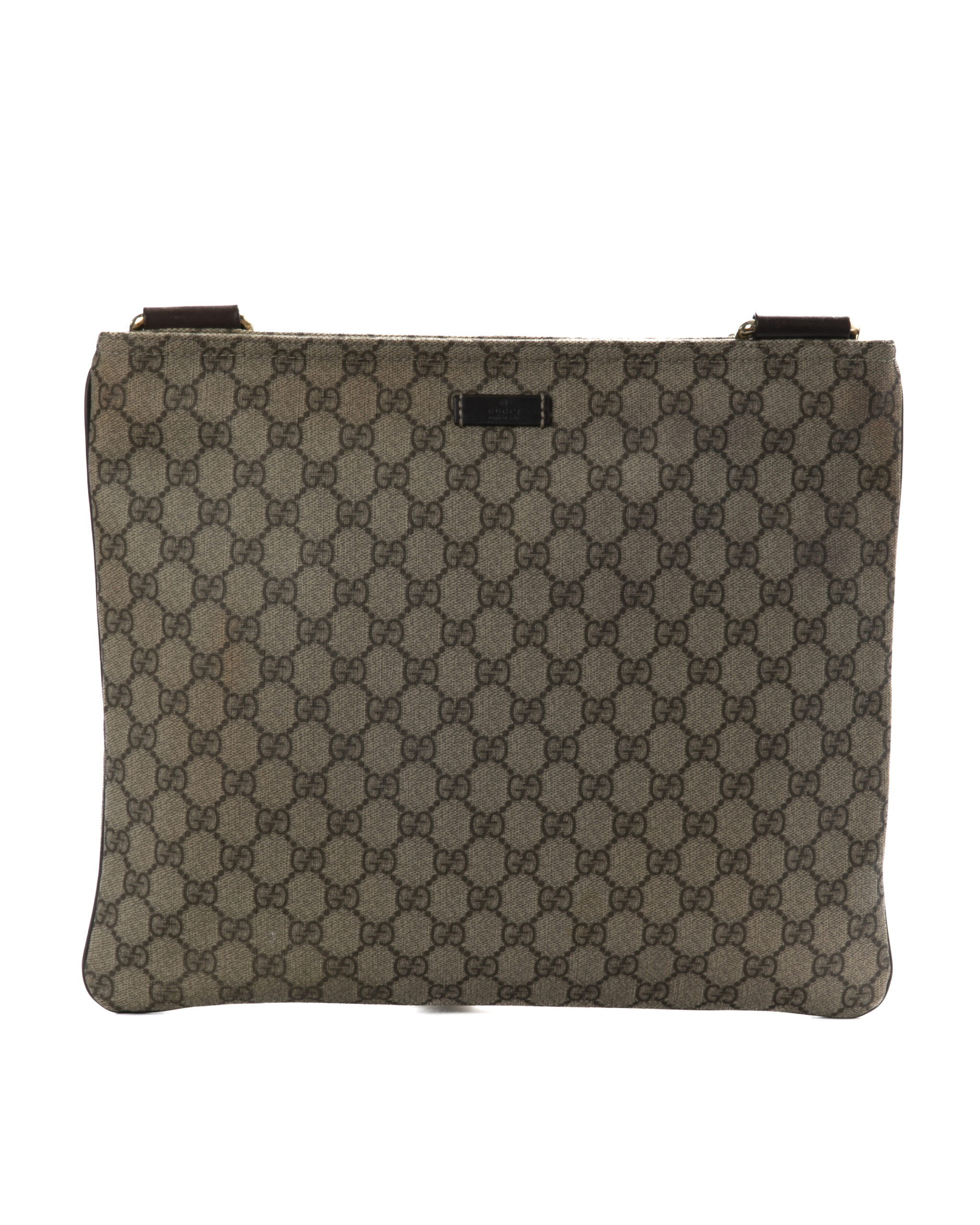 Gucci Tracolla Man Medium GG Supreme Marrone