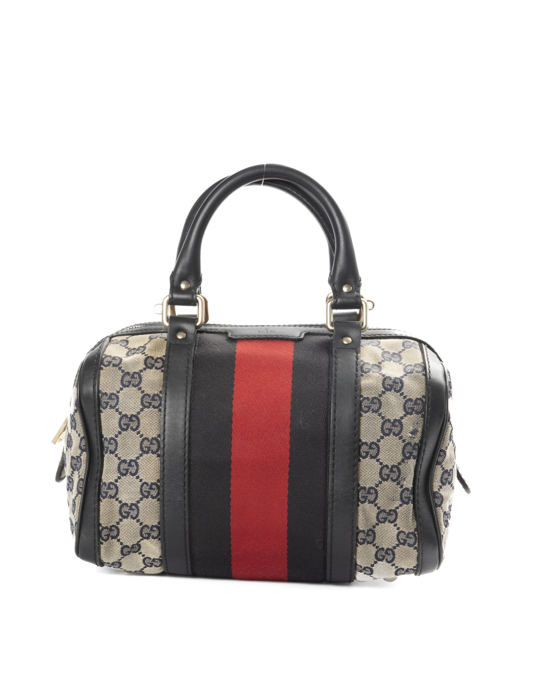 Gucci Boston Small Web GG Supreme Blu