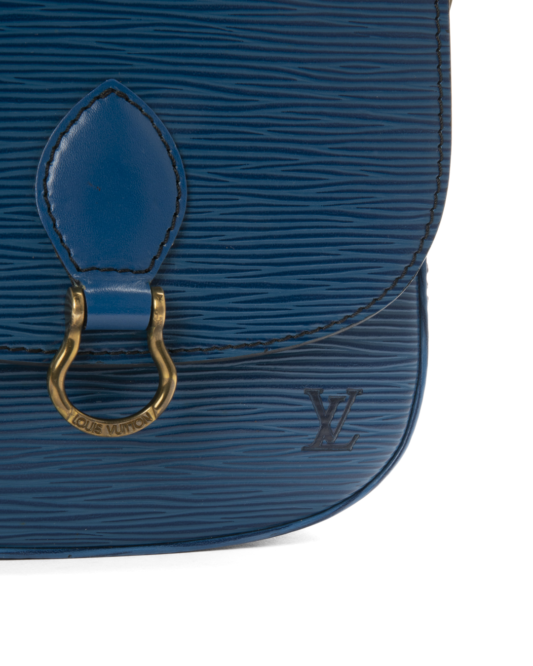 Alternative view of Louis Vuitton Saint Cloud PM Epi Blu