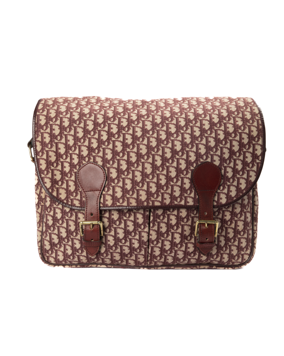 Alternative view of Dior Messanger Large Vintage Trotter Bordeaux