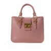 Miu Miu Tote Square Small Bicolor Rosa