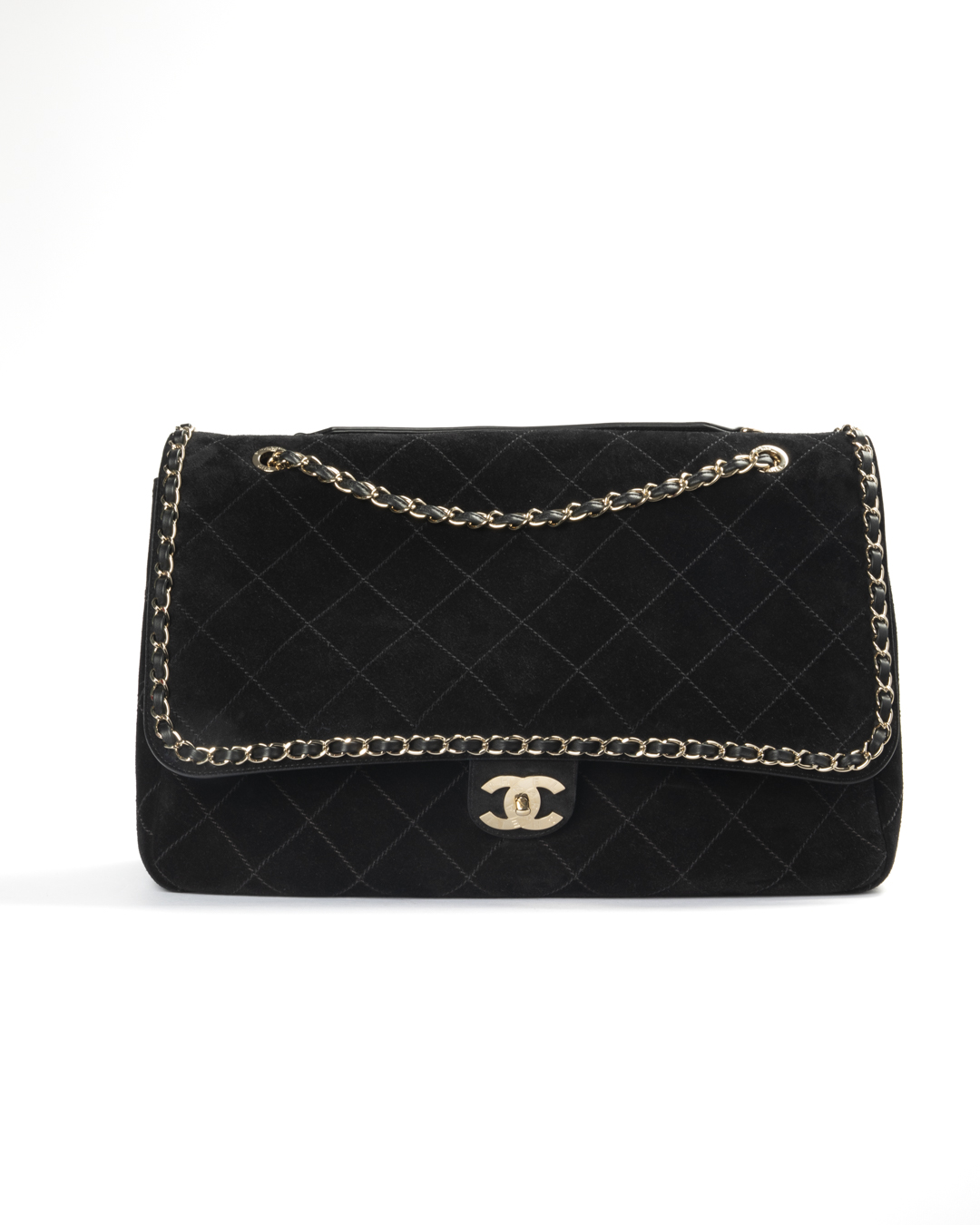 Chanel X Pharrell Williams XXL Bag Timeless Camoscio Nero