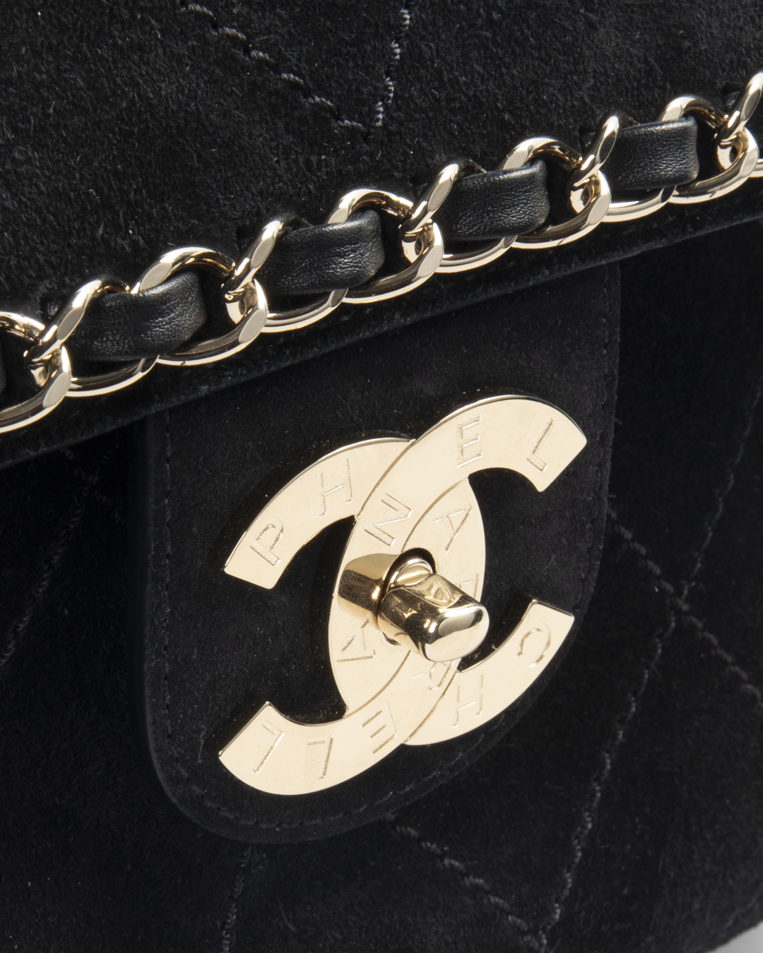 Alternative view of Chanel X Pharrell Williams XXL Bag Timeless Camoscio Nero