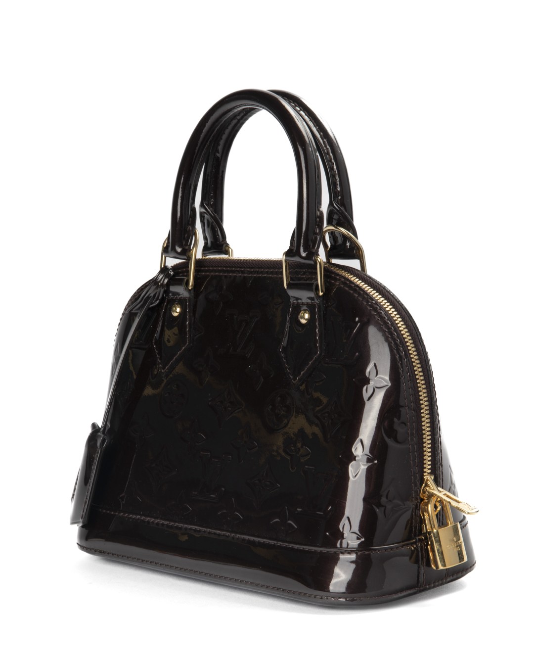 Alternative view of Louis Vuitton Alma BB Vernice Amaranto