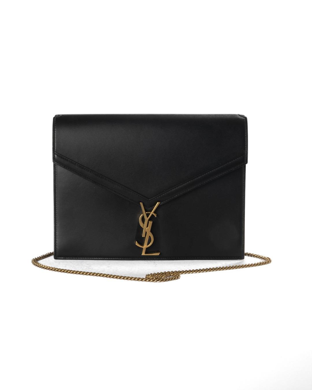 Saint Laurent Cassandre Chain Medium Box Nero
