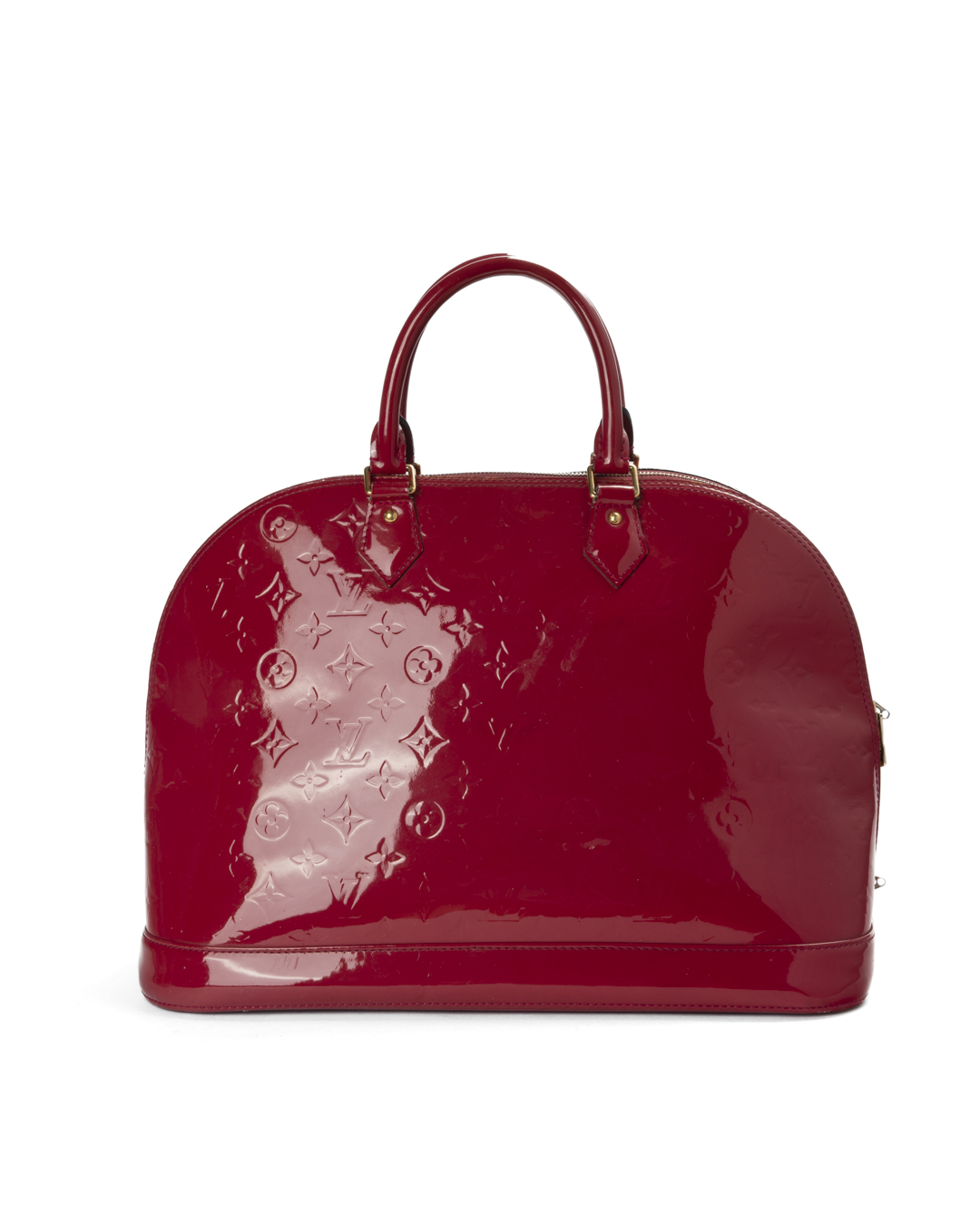 Louis Vuitton Alma GM Vernice Fucsia