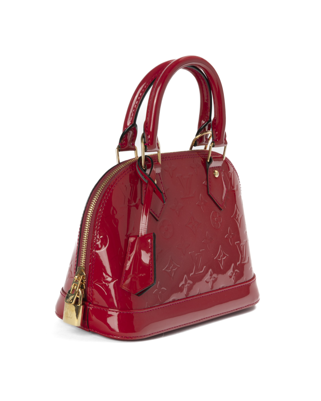 Alternative view of Louis Vuitton Alma BB Vernice Rossa