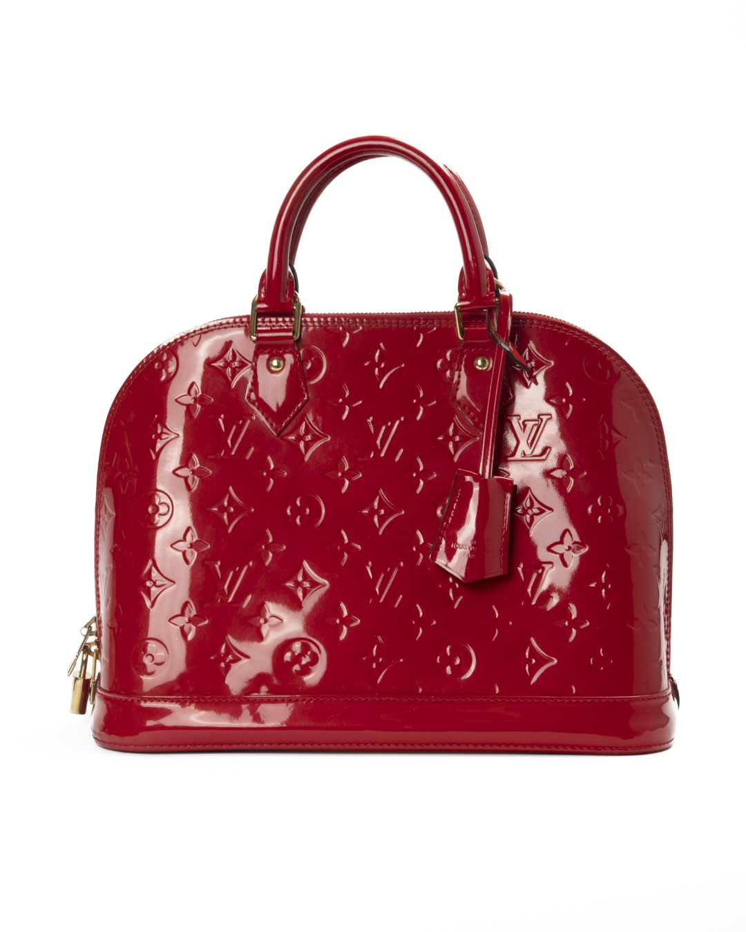 Louis Vuitton Alma PM Vernice Rossa