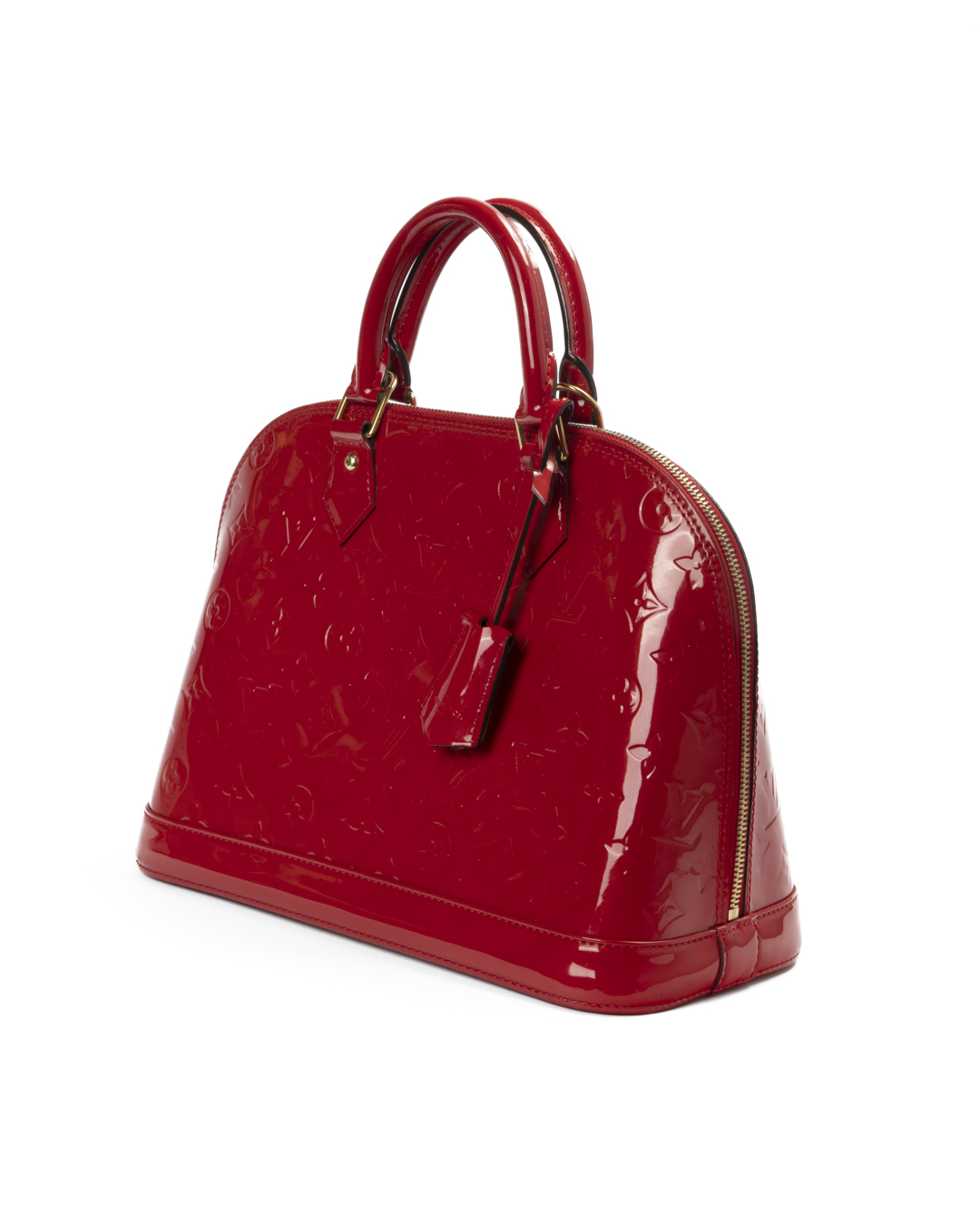 Alternative view of Louis Vuitton Alma PM Vernice Rossa