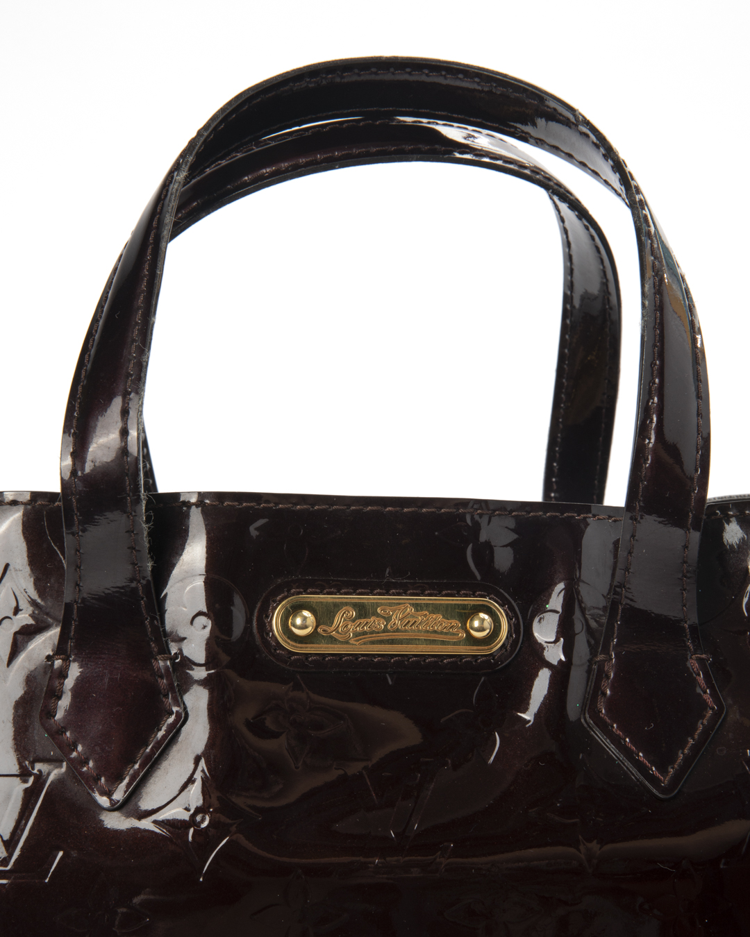 Alternative view of Louis Vuitton Wilshire PM Vernice Amaranto