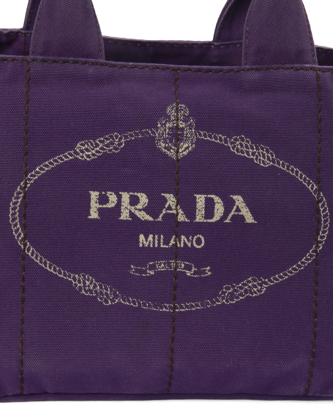 Alternative view of Prada Canapa Bag Large Denim Viola