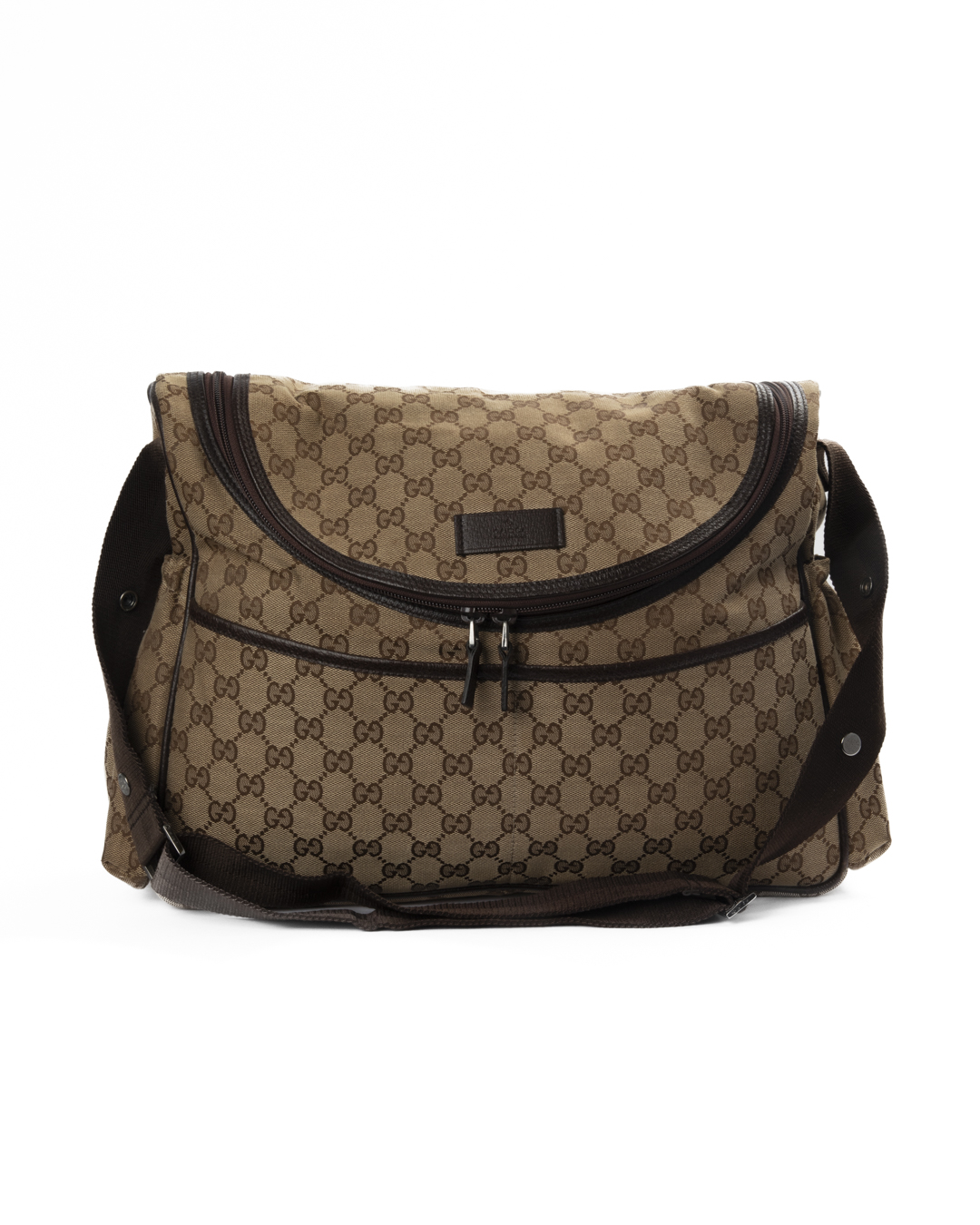 Gucci Mama Bag Medium GG Supreme Marrone