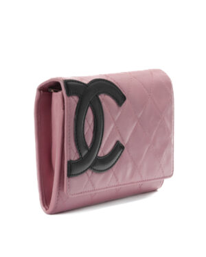 Alternative view of Chanel Portafoglio Clip Cambon Rosa