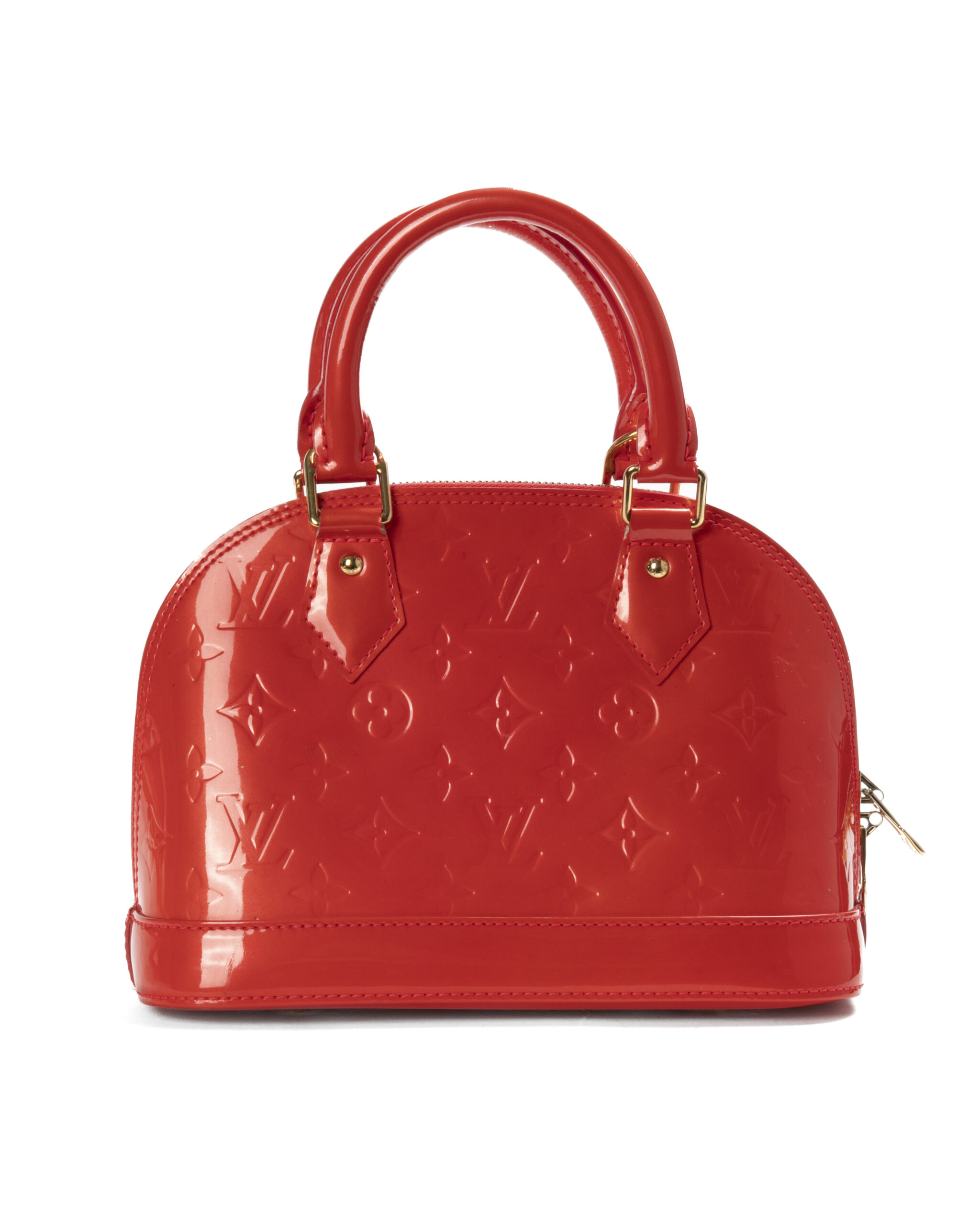 Louis Vuitton Alma BB Vernice Rossa