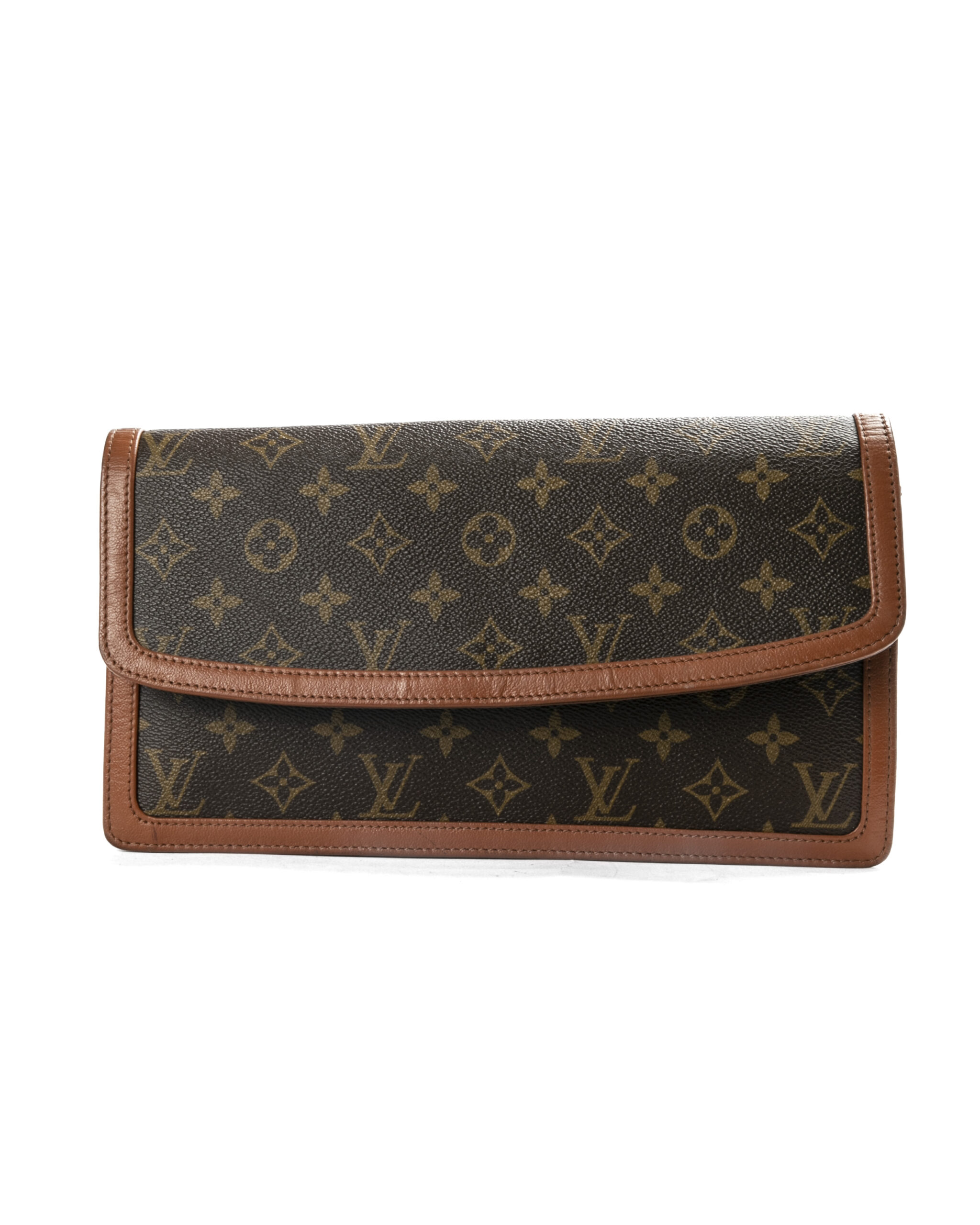 Louis Vuitton Clutch Dame PM Vintage GG Supreme Marrone