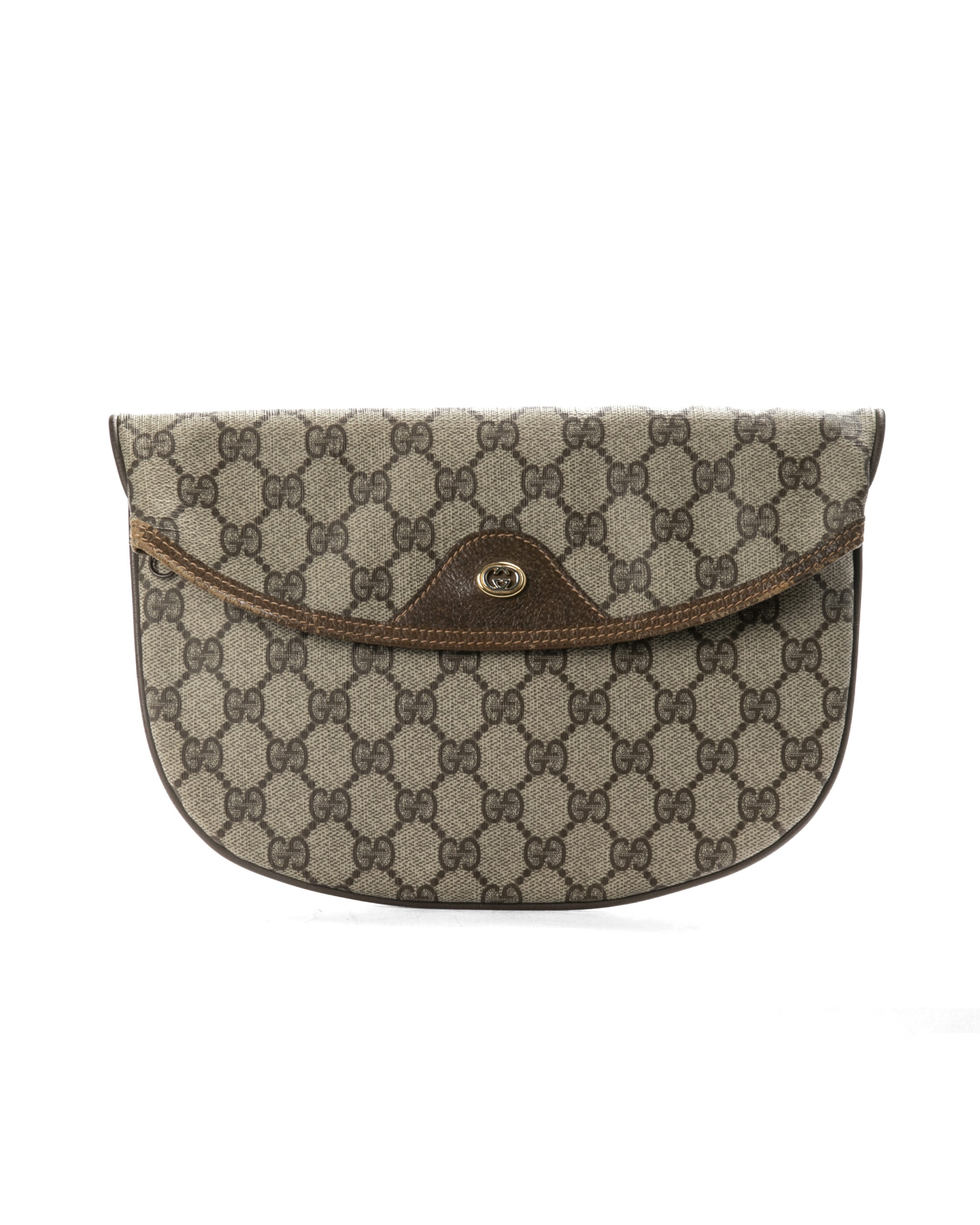 Gucci Clutch Ophidia Small GG Supreme Marrone