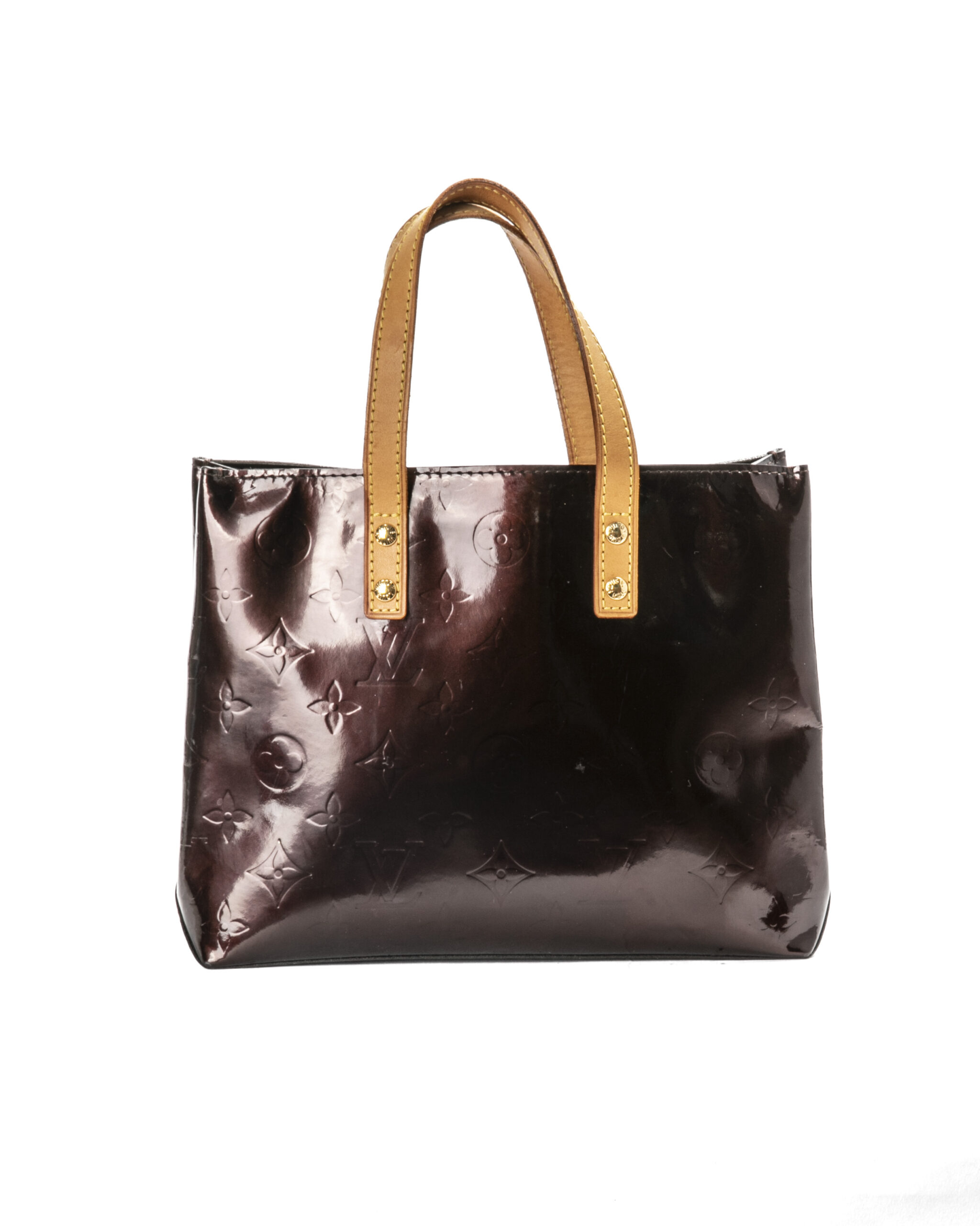 Louis Vuitton Reade PM Vernice Bordeaux