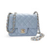 Chanel Mini Flap CC Azzurro Polvere