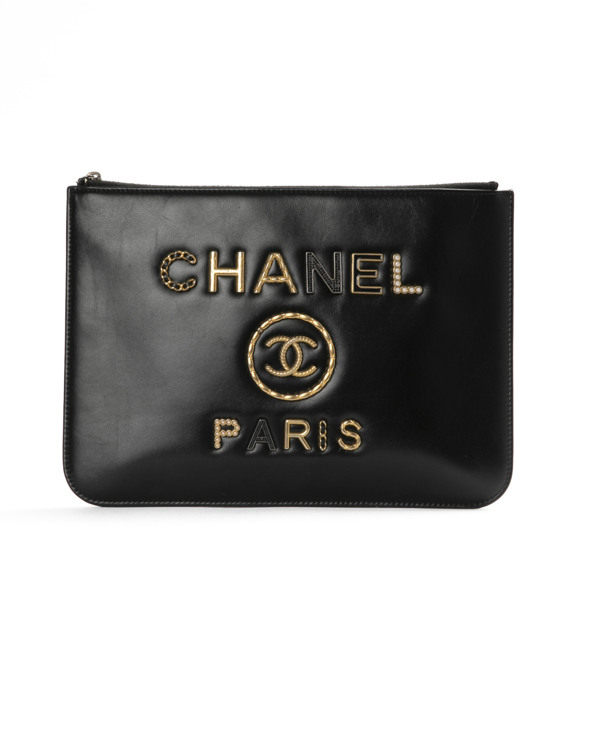 Chanel Clutch Deauville Small Pearl Nera