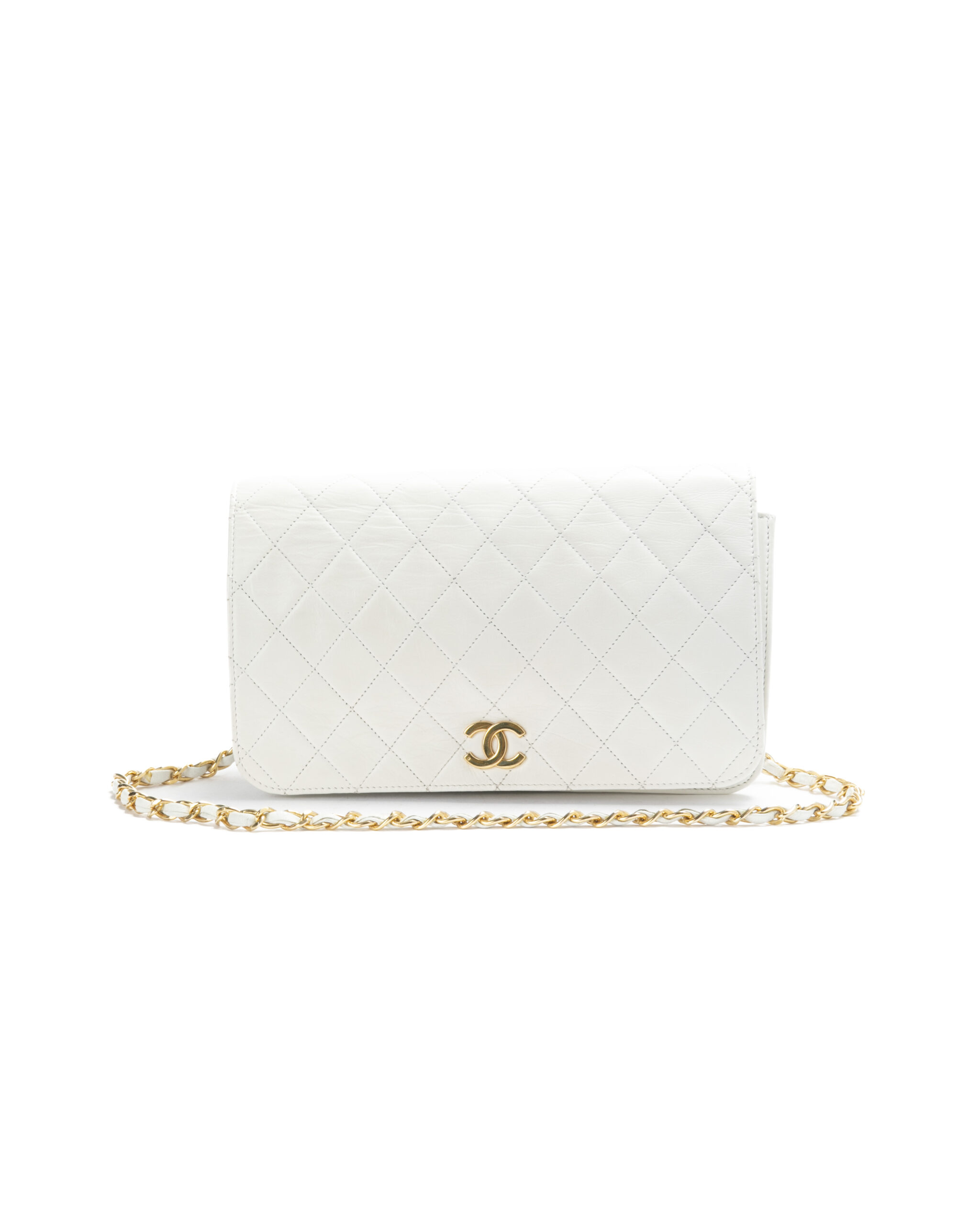 Chanel Timeless Mademoiselle Small Trapuntata Bianca