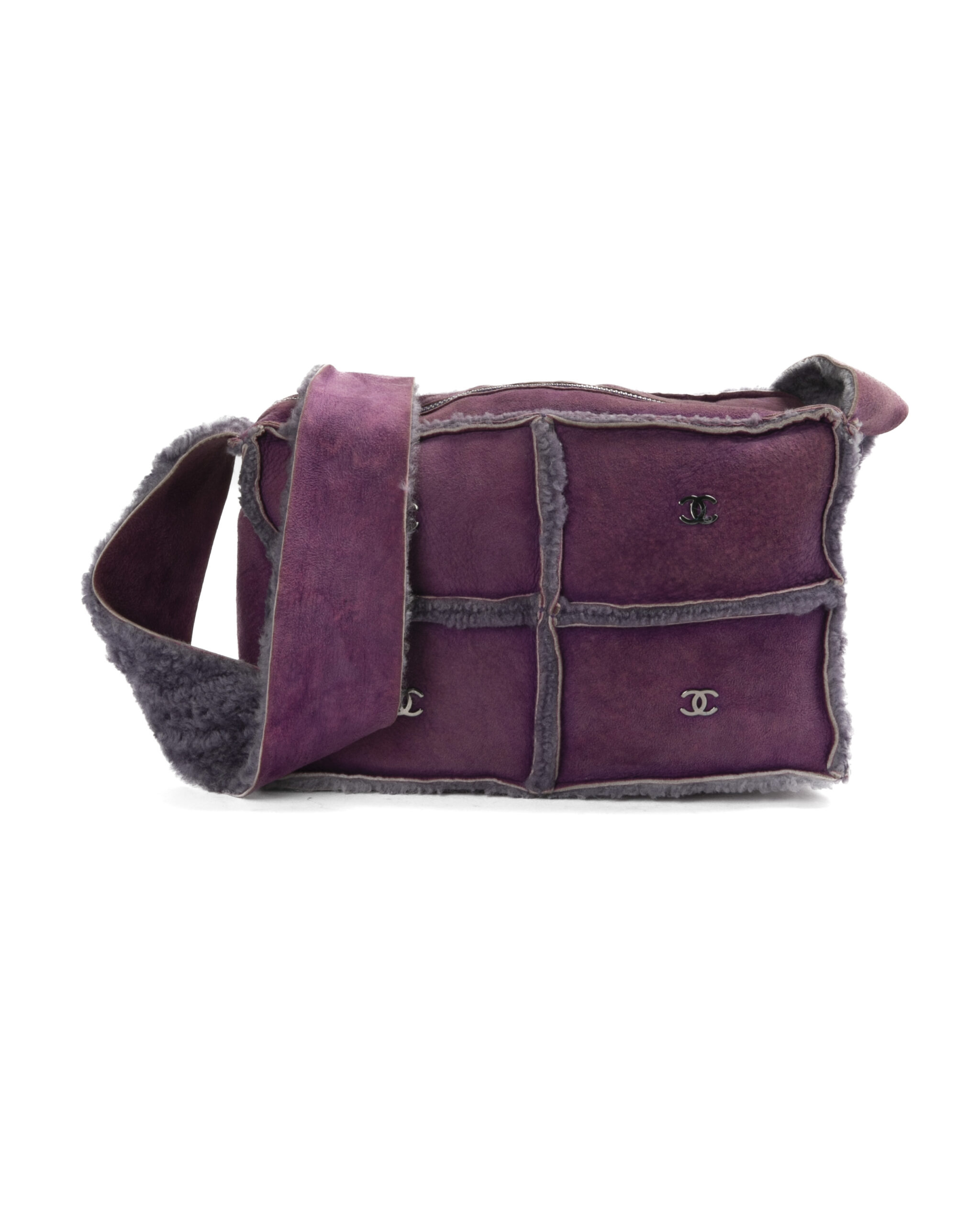 Chanel Coco Bar Patchwork Montone Purple
