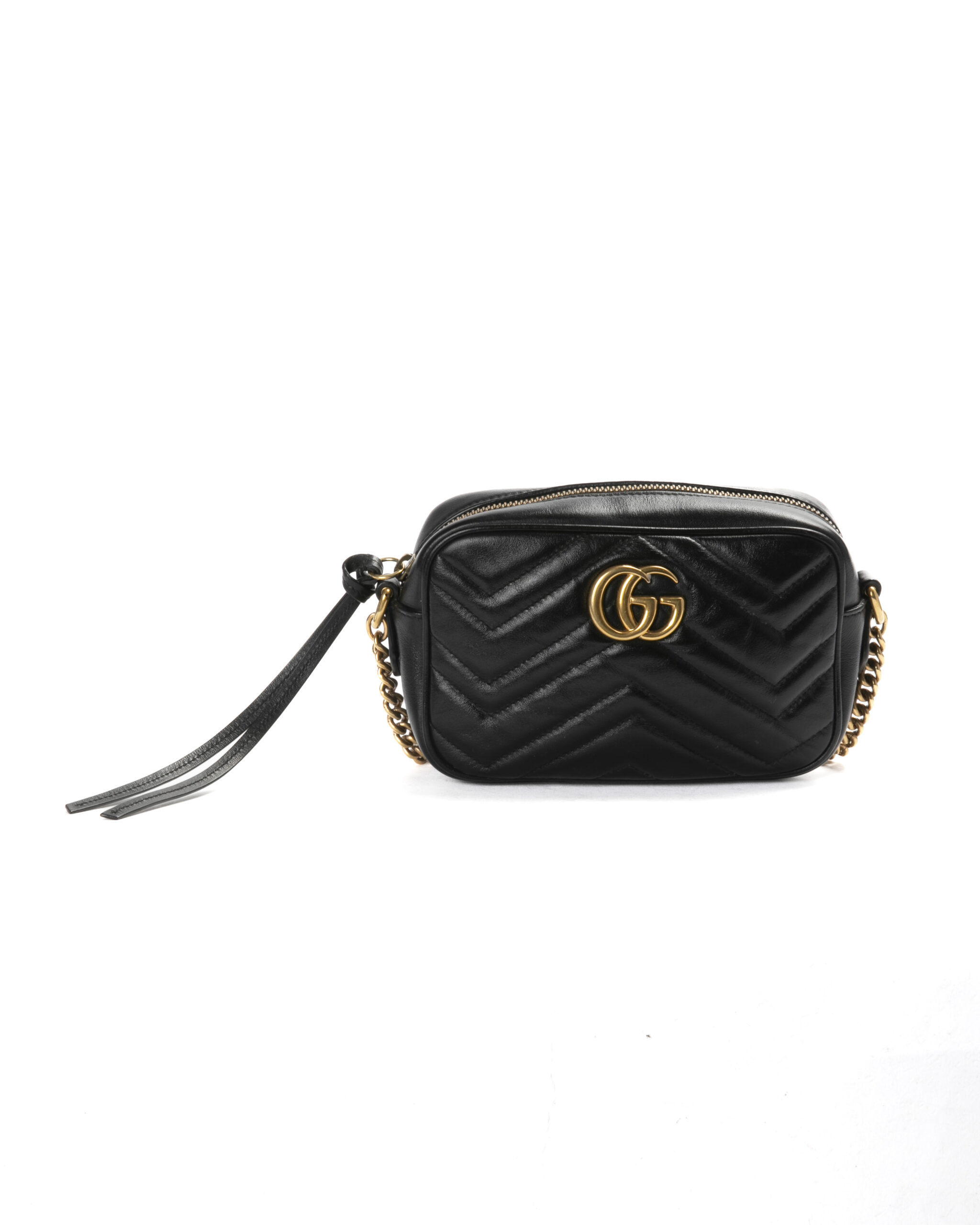 Gucci Marmont Camera Bag Small Matelassè Nero
