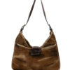 Fendi Baguette Hobo Vintage Cavallino Marrone