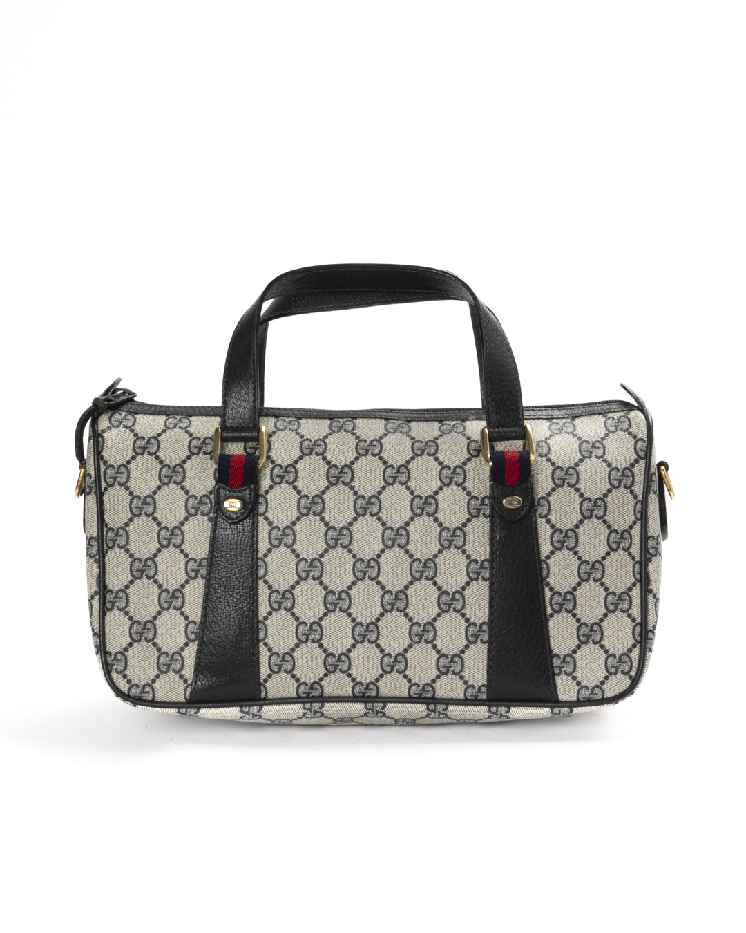 Gucci Bassotto Vintage Web GG Supreme Blu