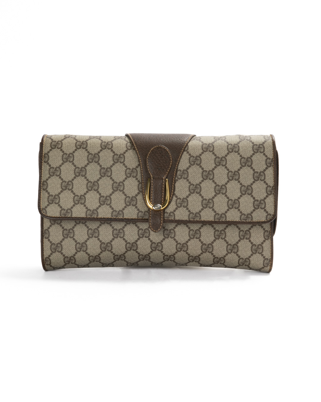 Gucci Pochette Vintage GG Supreme Marrone