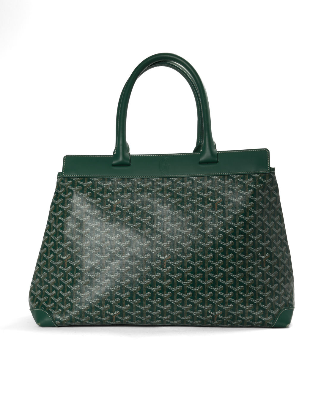 Goyard Bellechasse Large Goyardine Verde