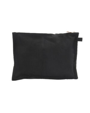 Hermès Pochette Medium Cotone Nera