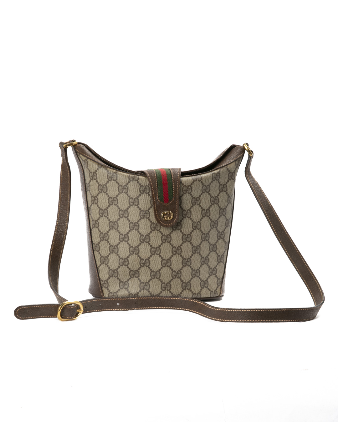 Gucci Bucket Vintage Small GG Supreme Marrone