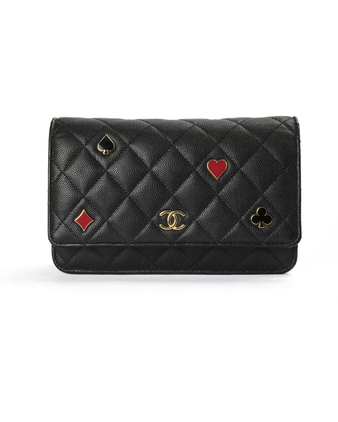 Chanel Wallet On Chain Casino Caviar Nera