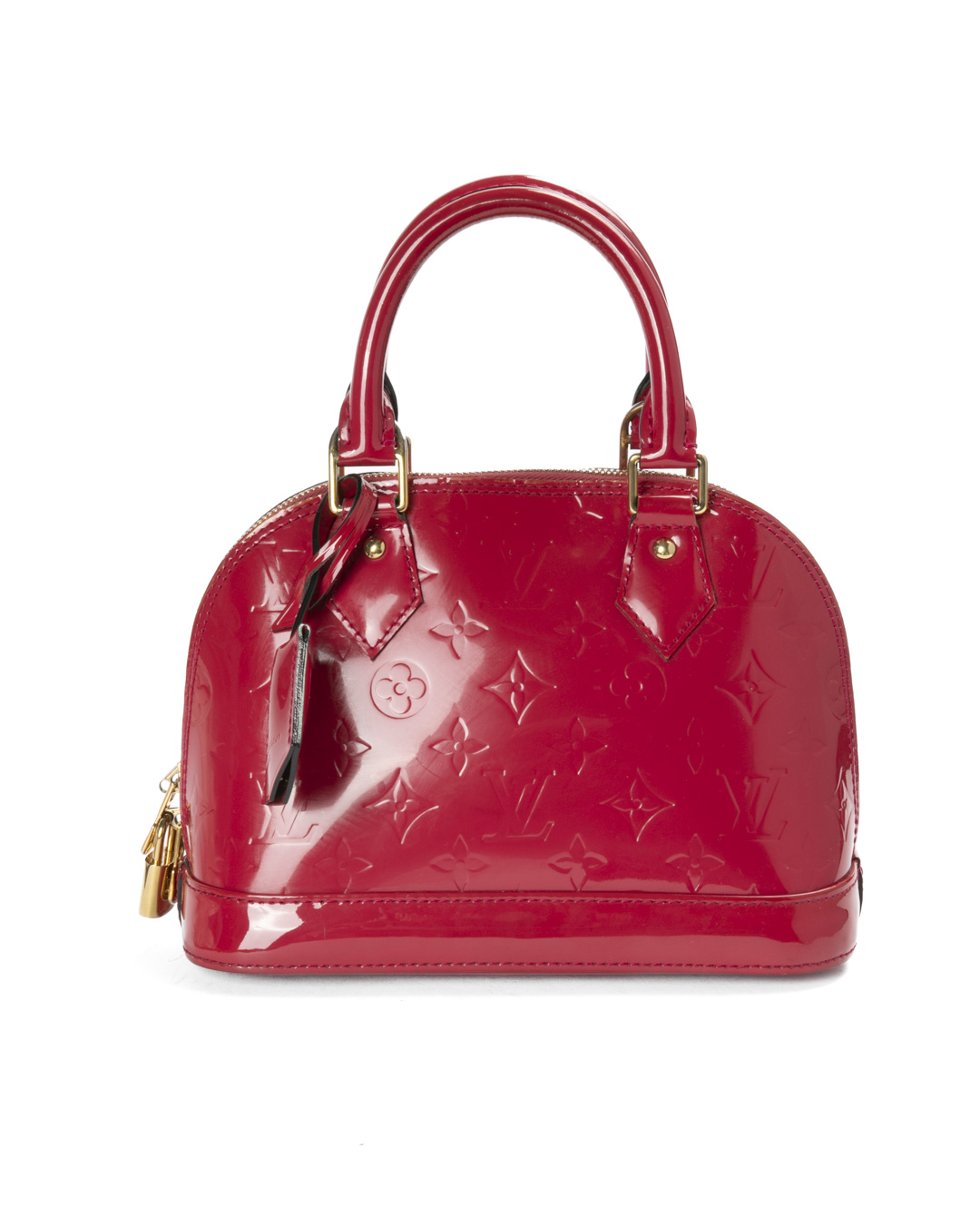 Louis Vuitton Alma BB Vernice Fucsia