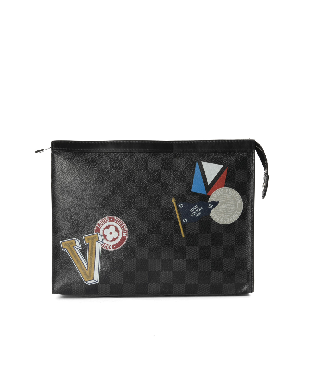 Louis Vuitton Pochette Voyage MM Leauge Damier Graphite