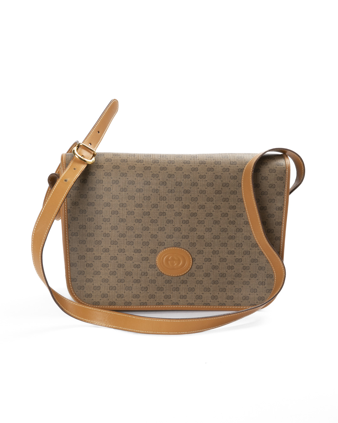 Gucci Tracolla Vintage Micro GG Marrone