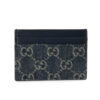 Gucci Portacarte GG Supreme Denim Blu
