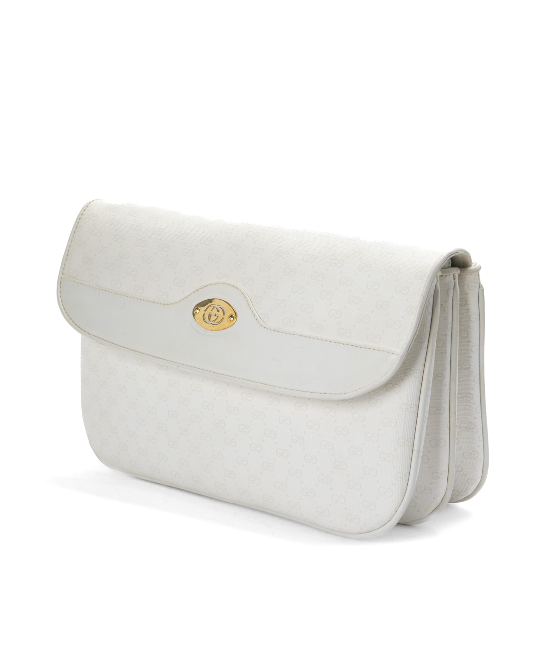 Alternative view of Gucci Tracolla Vintage Micro GG Bianco