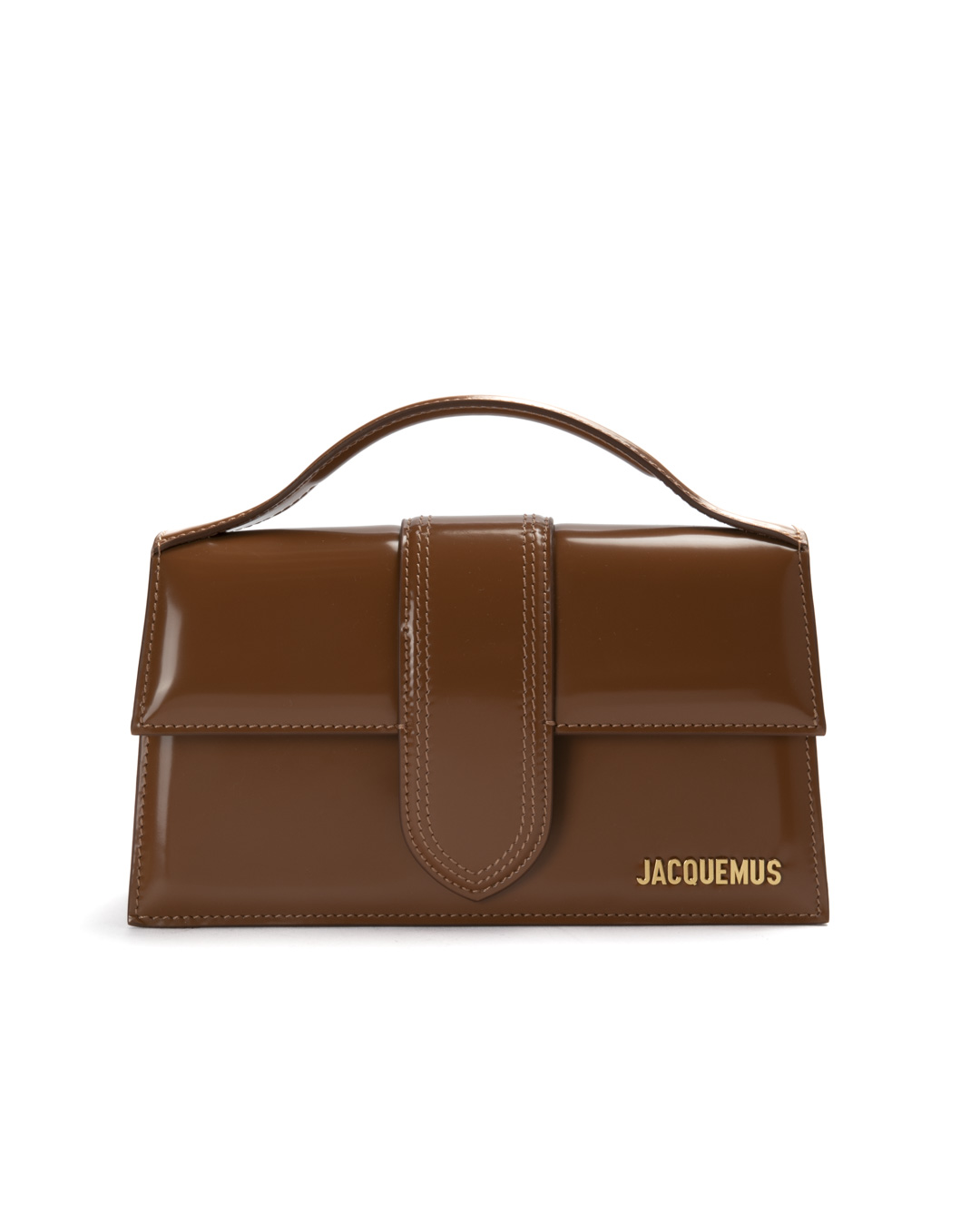 Jacquemus Le Grand Bambino Vernice Marrone