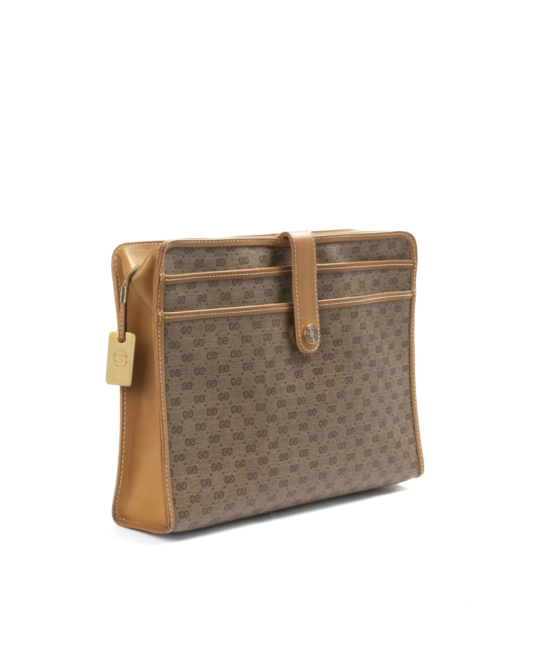 Alternative view of Gucci Clutch Vintage GG Micro Marrone