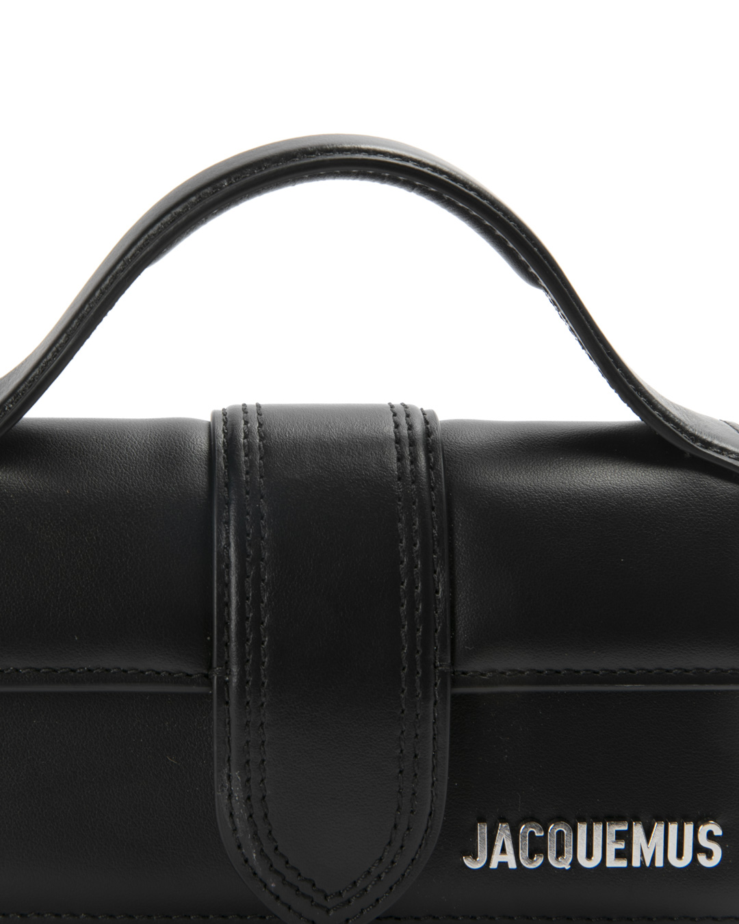 Alternative view of Jacquemus Le Bambino Mini Nera Argento