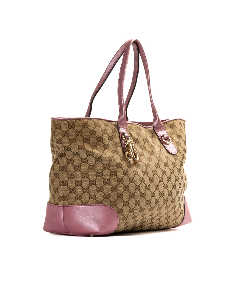 Alternative view of Gucci Shopper Charms Heart Medium Rosa