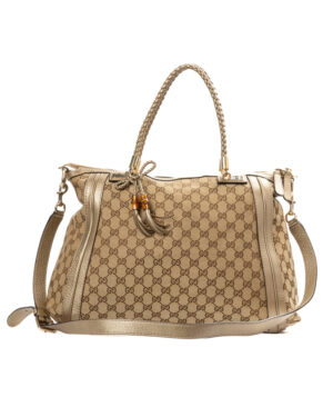 Gucci Shopper Bella Medium GG Supreme Oro