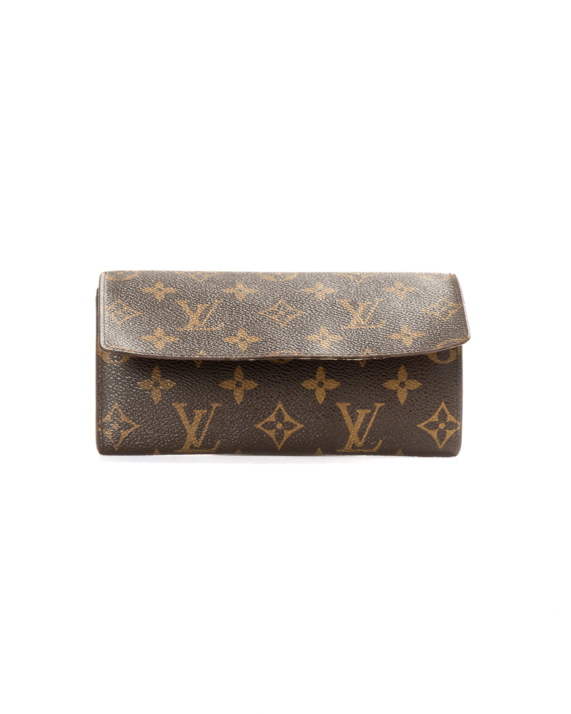 Louis Vuitton Portafoglio Vintage Marrone