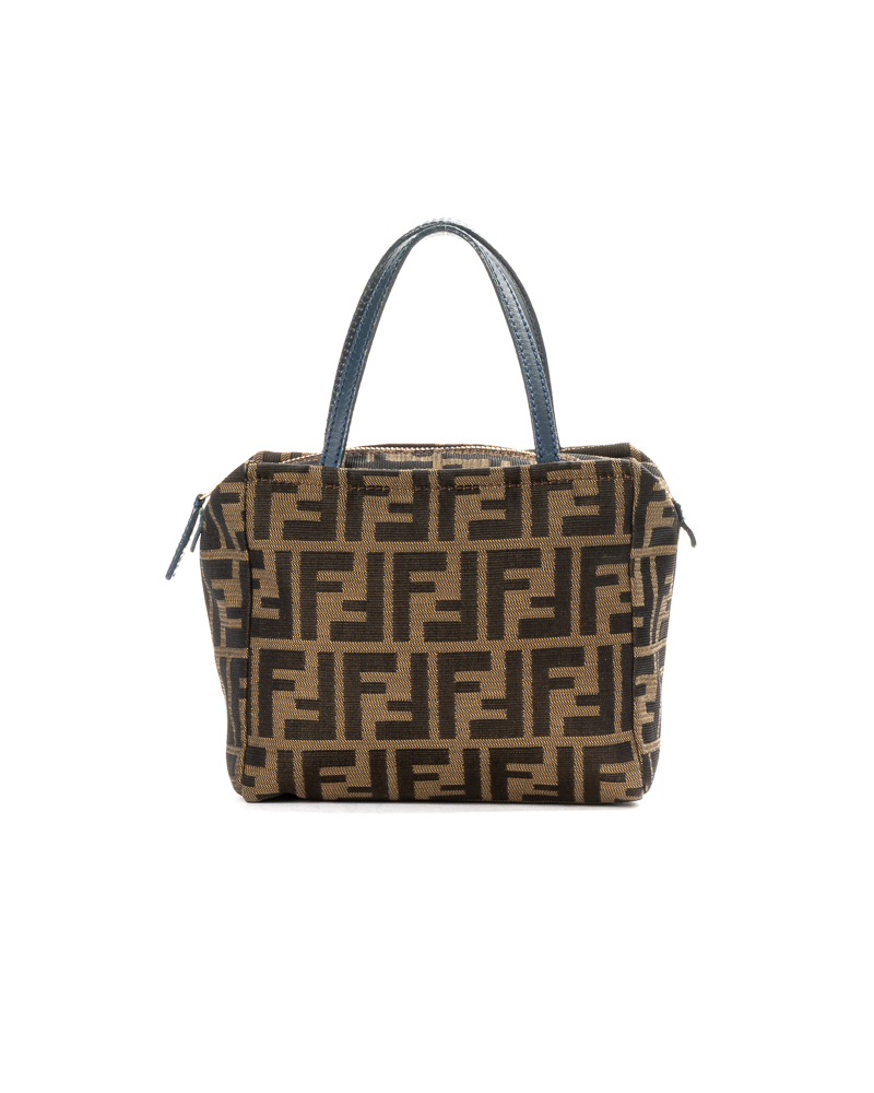 Fendi Pochette Small FF Logomania Blu