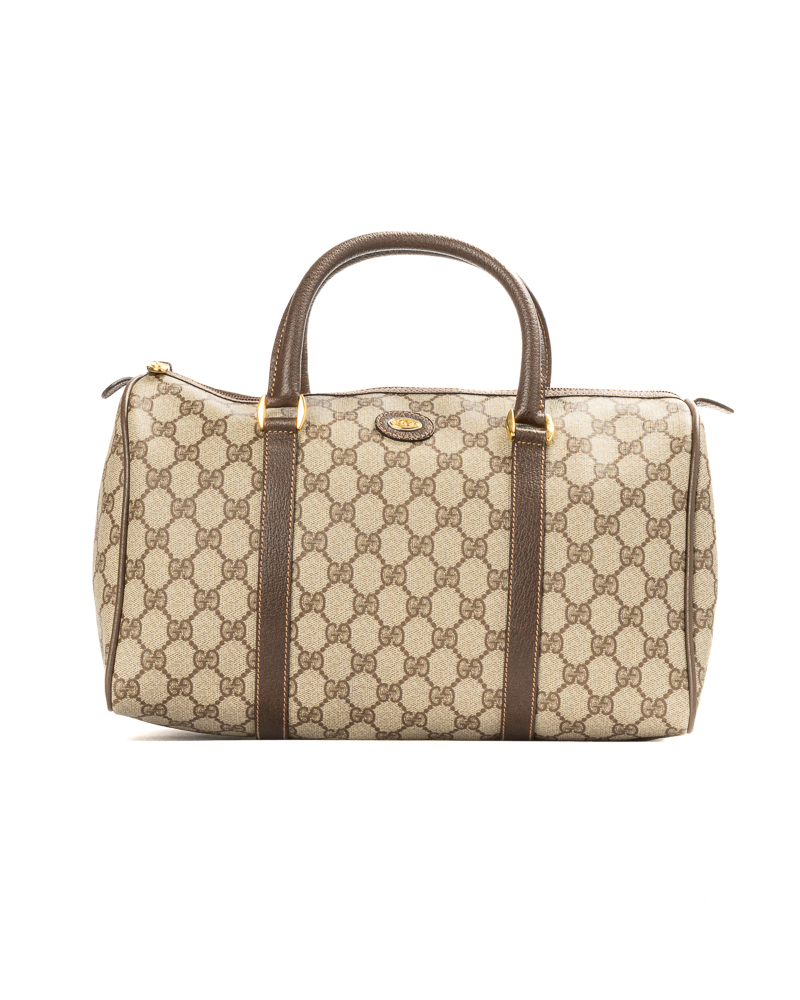 Gucci Boston Vintage Medium GG Supreme Marrone