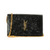 Saint Laurent Kate Medium Glitter Nera